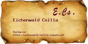 Eichenwald Csilla névjegykártya